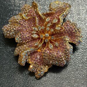LIMITED EDITION JOAN RIVERS FANTASY FLOWER BROOCH